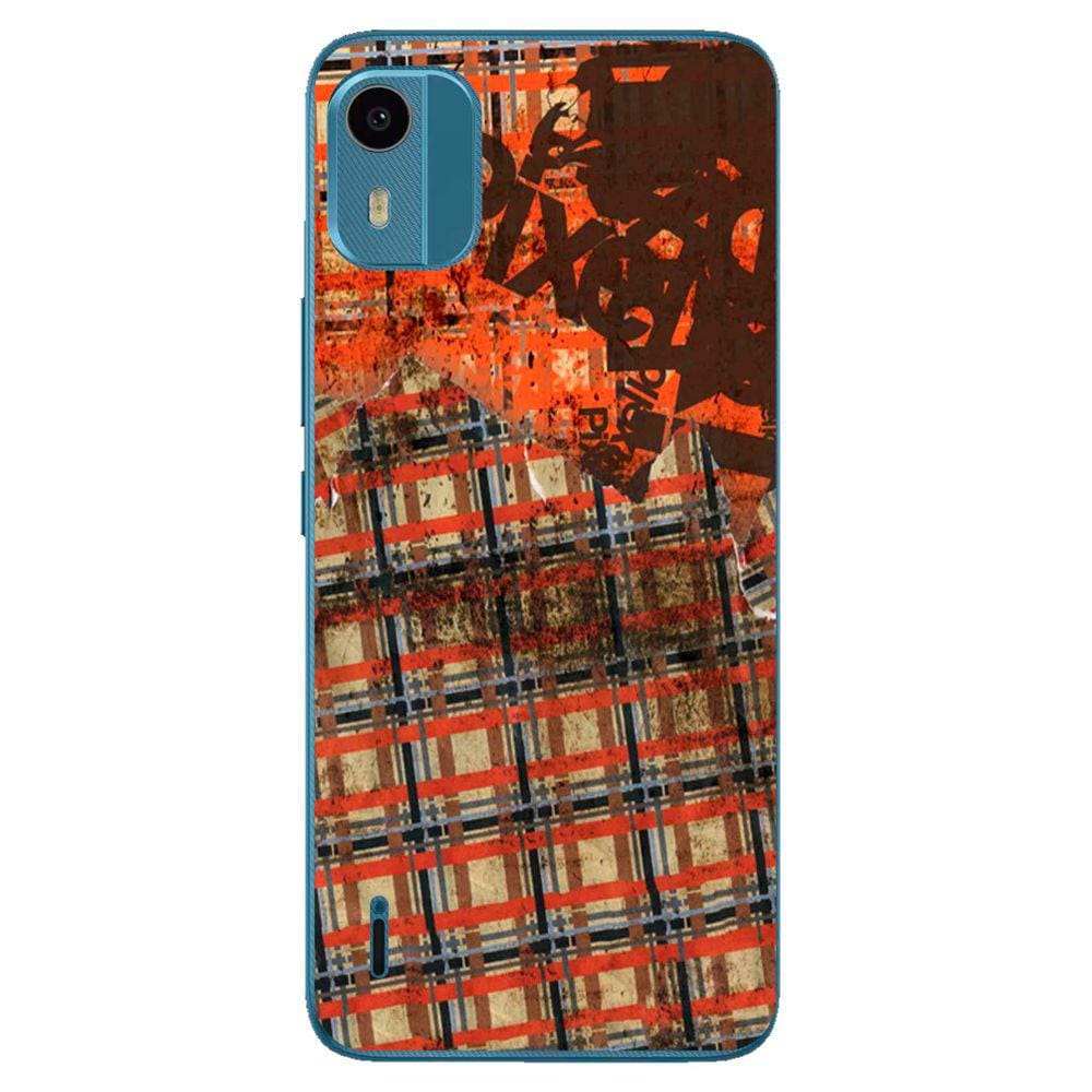Capa Adesivo Skin194 Verso Para Nokia C12 Pro