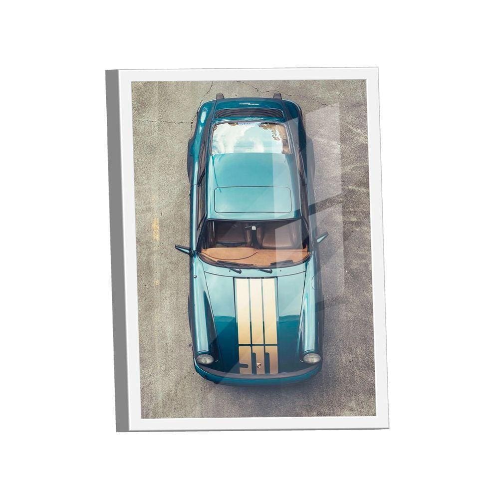 Quadro Porsche 911 Listras Br Artes