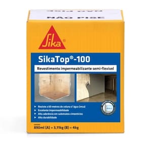 Impermeabilizante Sikatop 100 4kg Sika