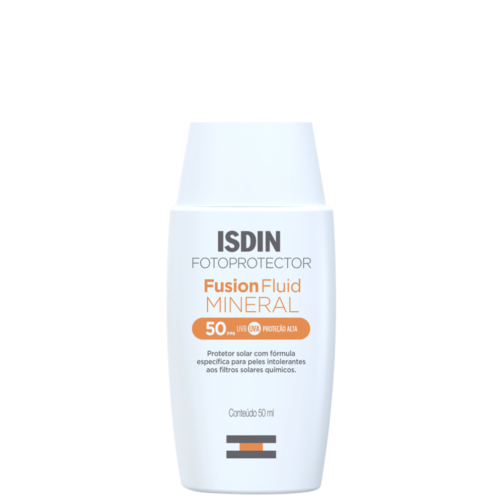 ISDIN Fotoprotector Fusion Fluid Mineral FPS 50 - Protetor Solar Facial 50ml