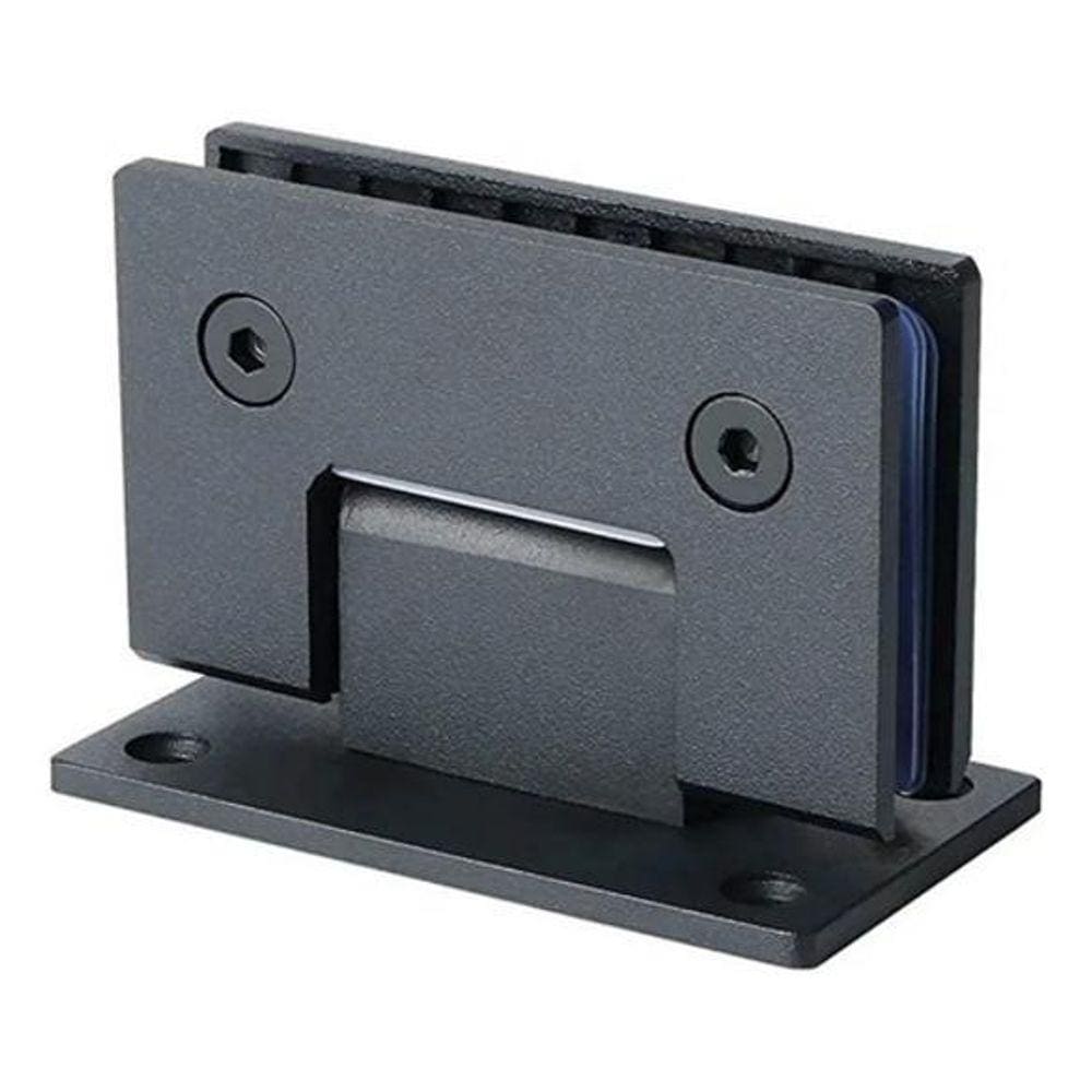 Dobradiça Inox Preta 180 1012 Porta E Box Vid/Vid Gv48 Poli