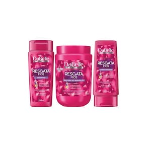 Kit Dabelle Resgata Fios Shampoo+Condicionador+Mascara