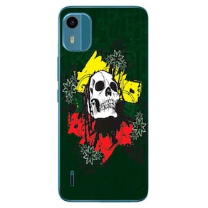 Capa Adesivo Skin024 Verso Para Nokia C12 Pro