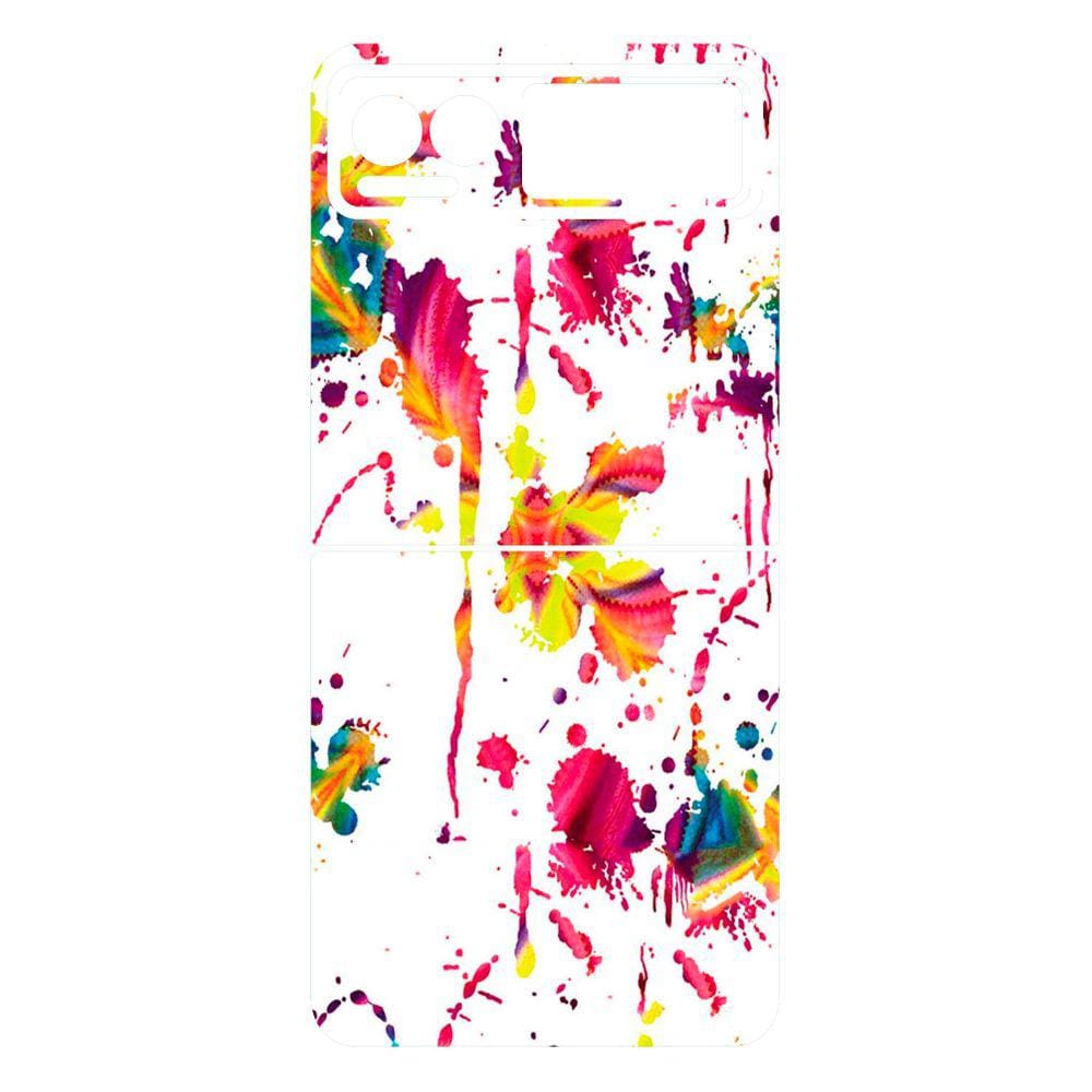 Capa Adesivo Skin205 Verso Para Motorola Razr 40