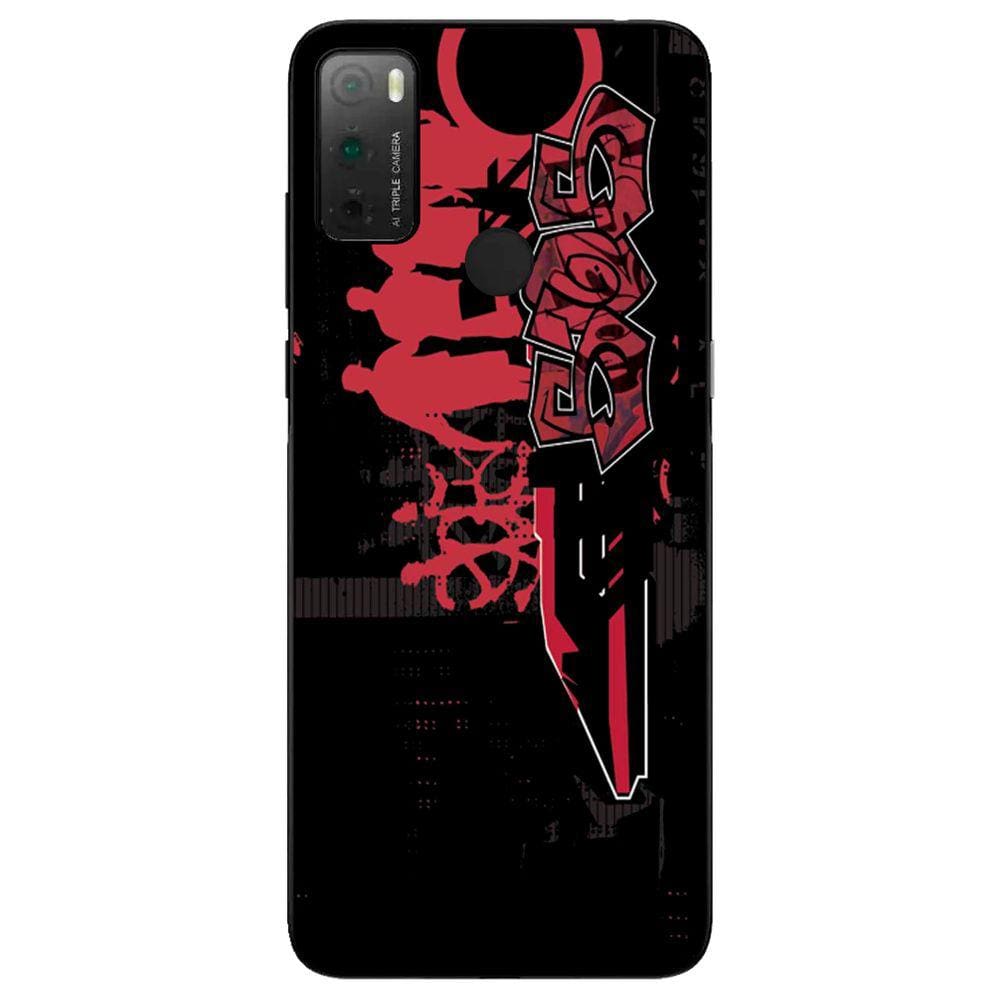 Capa Adesivo Skin055 Verso Para TCL 20Y