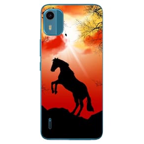 Capa Adesivo Skin377 Verso Para Nokia C12 Pro