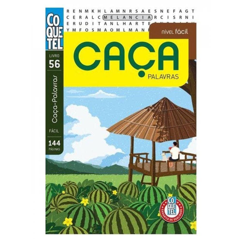 Livro Coquetel Caça-Palavras Ed 56