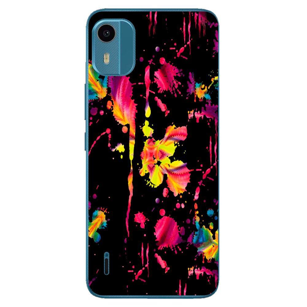 Capa Adesivo Skin206 Verso Para Nokia C12 Pro