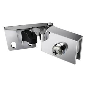 Par Dobradiça Para Porta De Vidro De Armário Até 4Mm Até 6M
