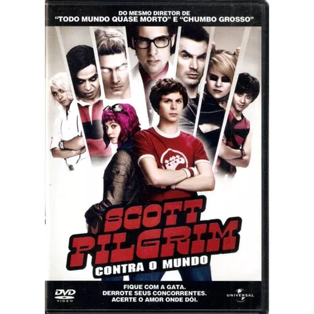 Dvd Scott Pilgrim Contra O Mundo