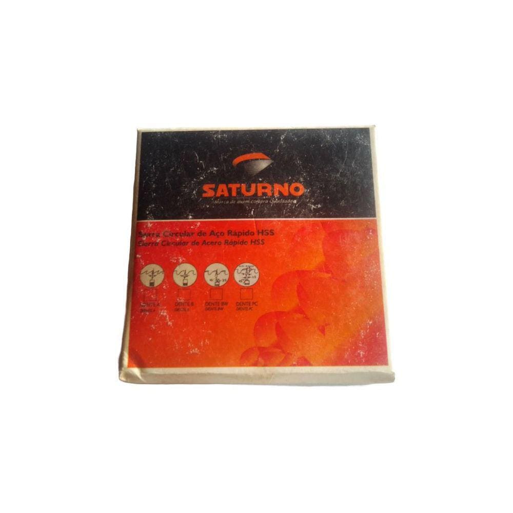 Serra Circular Aço Rápido Hss 63 X 2,0 X 16 Mm 64 Z Saturno