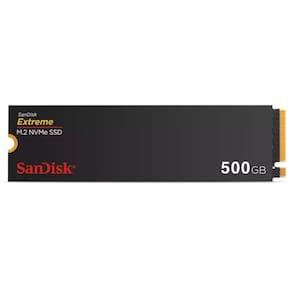SSD 500GB M.2 2280 NVMe PCIe Gen 4.0 Sandisk Extreme, Leitura/Gravação 5000/4000MB/s, SDSSDX3N-500G-G26