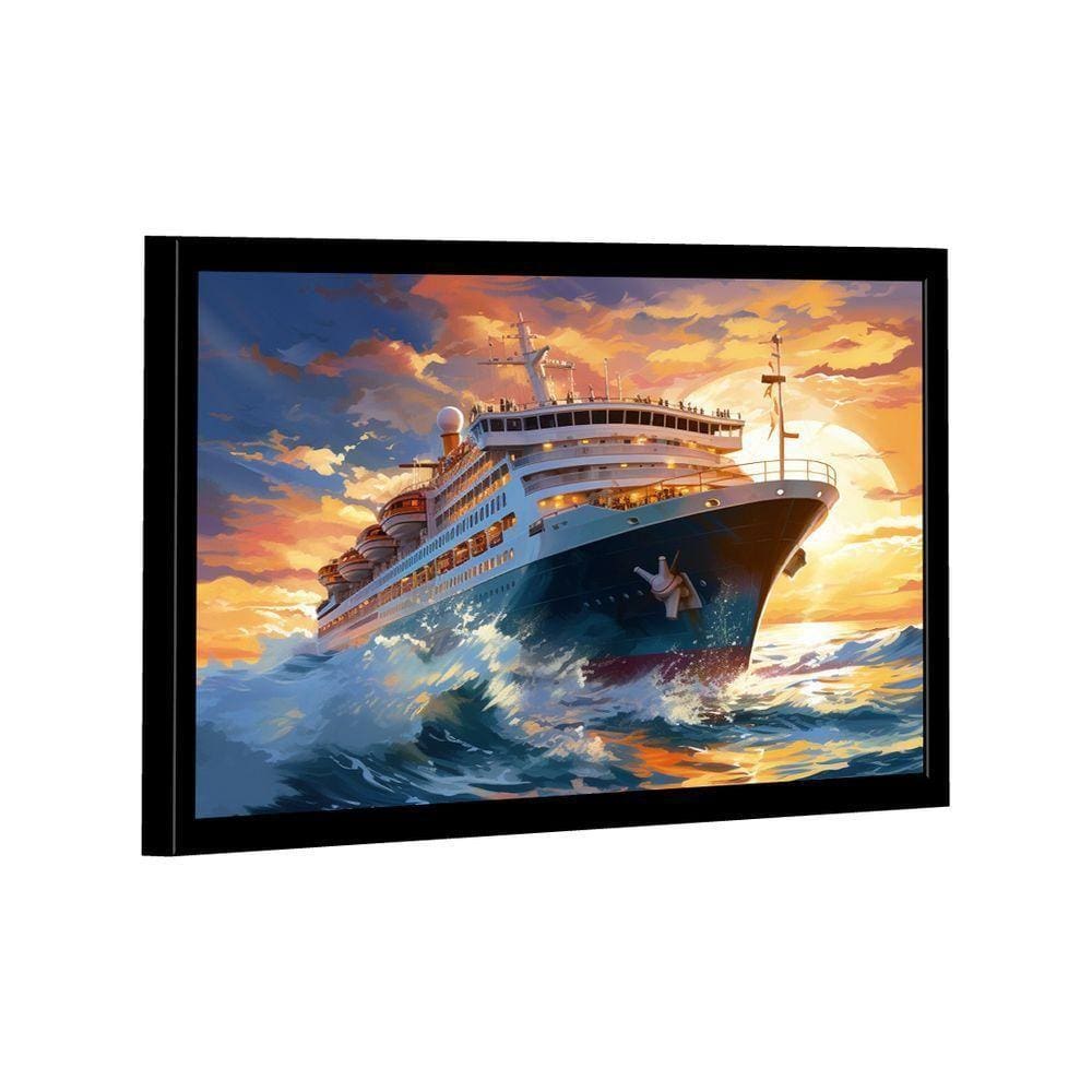 Quadro Navio Cruzeiro -- Br Artes