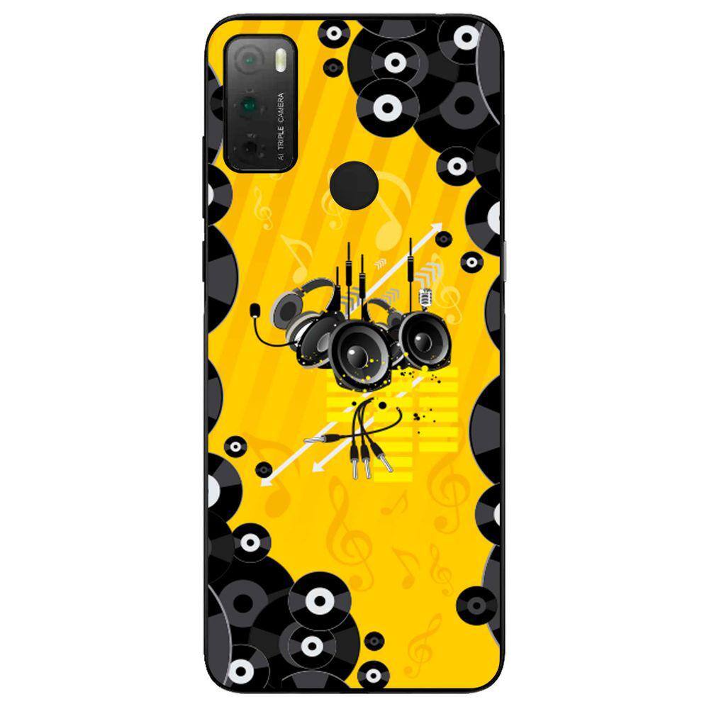 Capa Adesivo Skin354 Verso Para TCL 20Y