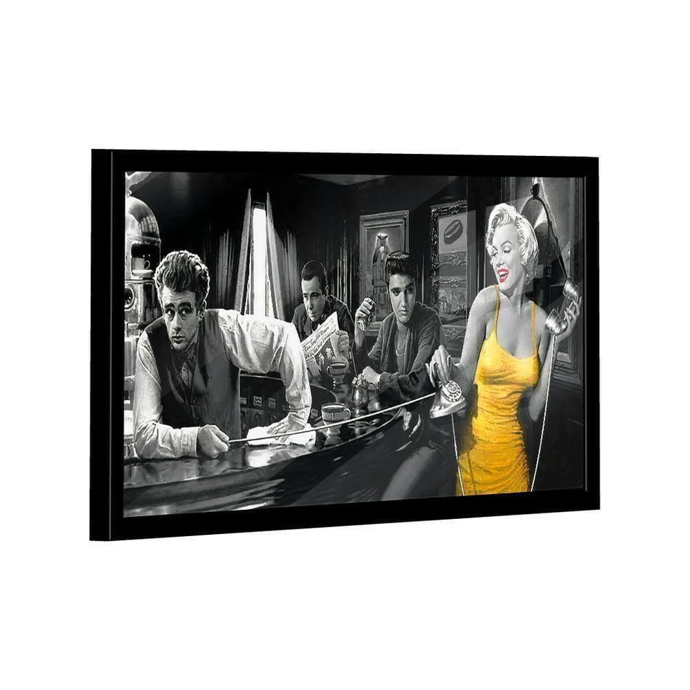 Quadro Marilyn Yellow Dress -- Br Artes