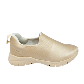 Tênis Feminino Bege em Elastano Usaflex
