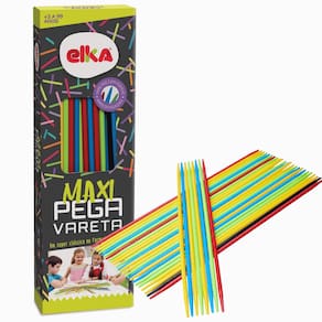 Jogo Infantil Pega Varetas Gigante Maxi Vareta 32 Peças