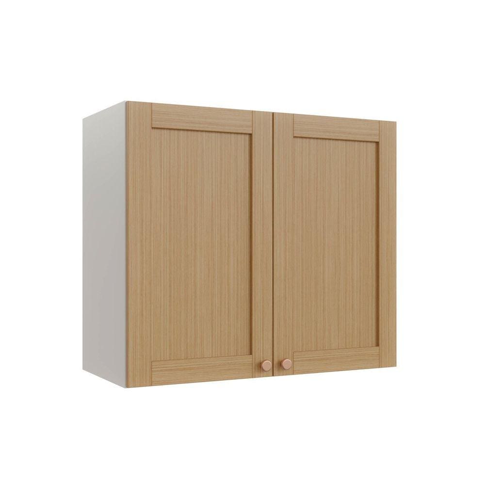 Aéreo 2 Portas 80cm Arizona Cabecasa Madeiramadeira Branco/Figueira