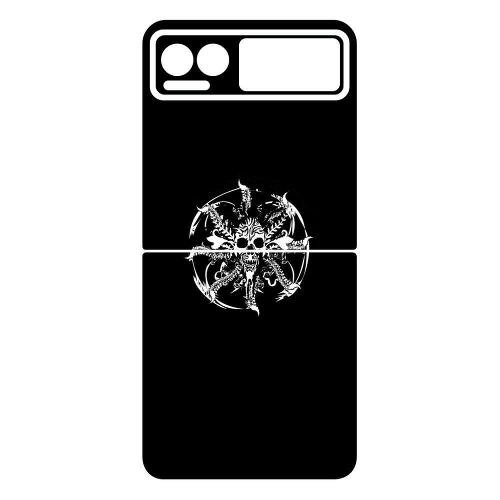 Capa Adesivo Skin016 Verso Para Motorola Razr 40