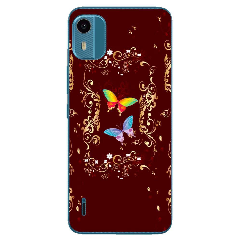 Capa Adesivo Skin375 Verso Para Nokia C12 Pro