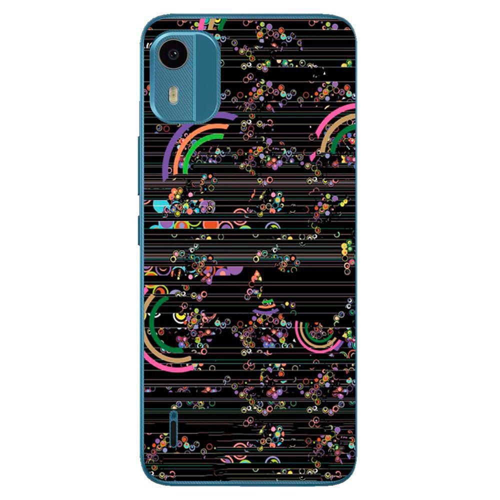 Capa Adesivo Skin006 Verso Para Nokia C12 Pro