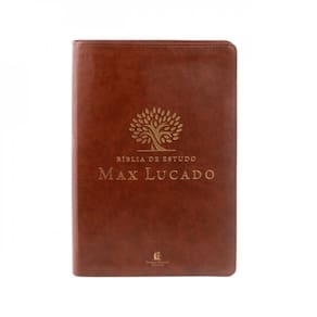 Bíblia De Estudo Max Lucado (Nvi, Capa Em Courosoft Marrom, Leitura Perfeita): Nova Versão Internaci