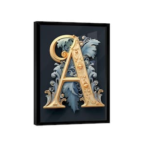 Quadro Letra A -- Br Artes
