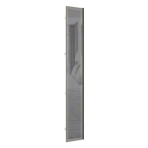 Porta Lateral Para Roupeiro 4 Portas Inox E Inox Prata