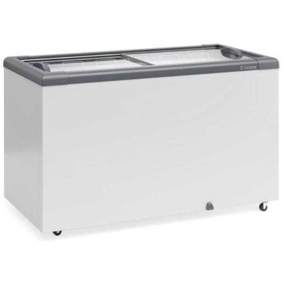 Conservador para Congelados Horizontal Sistema Ar Forcado-Vidros Deslizantes- 395 litros GHD-400/CZ/127V - Gelopar