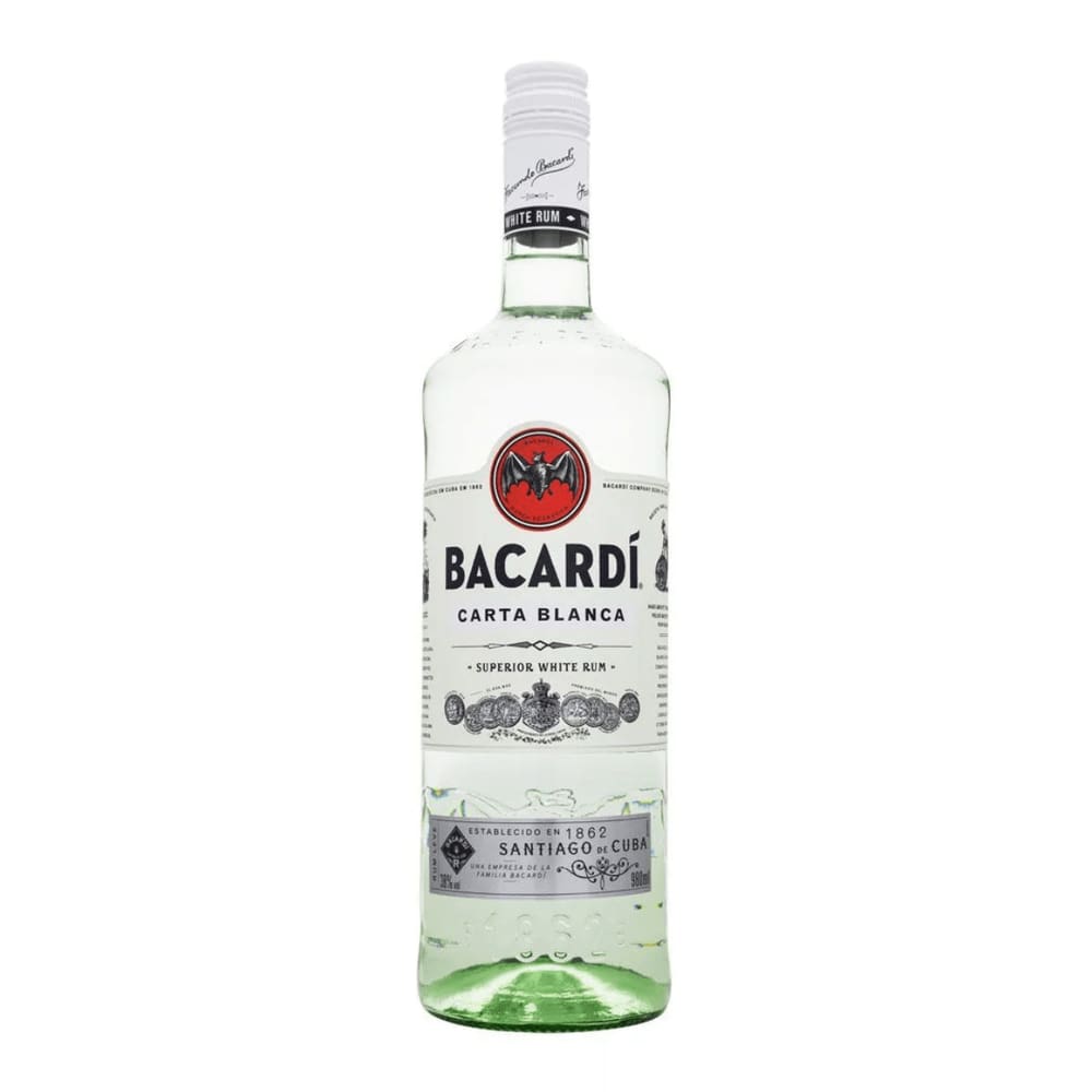 Rum Bacardi Carta Blanca 980 Ml.