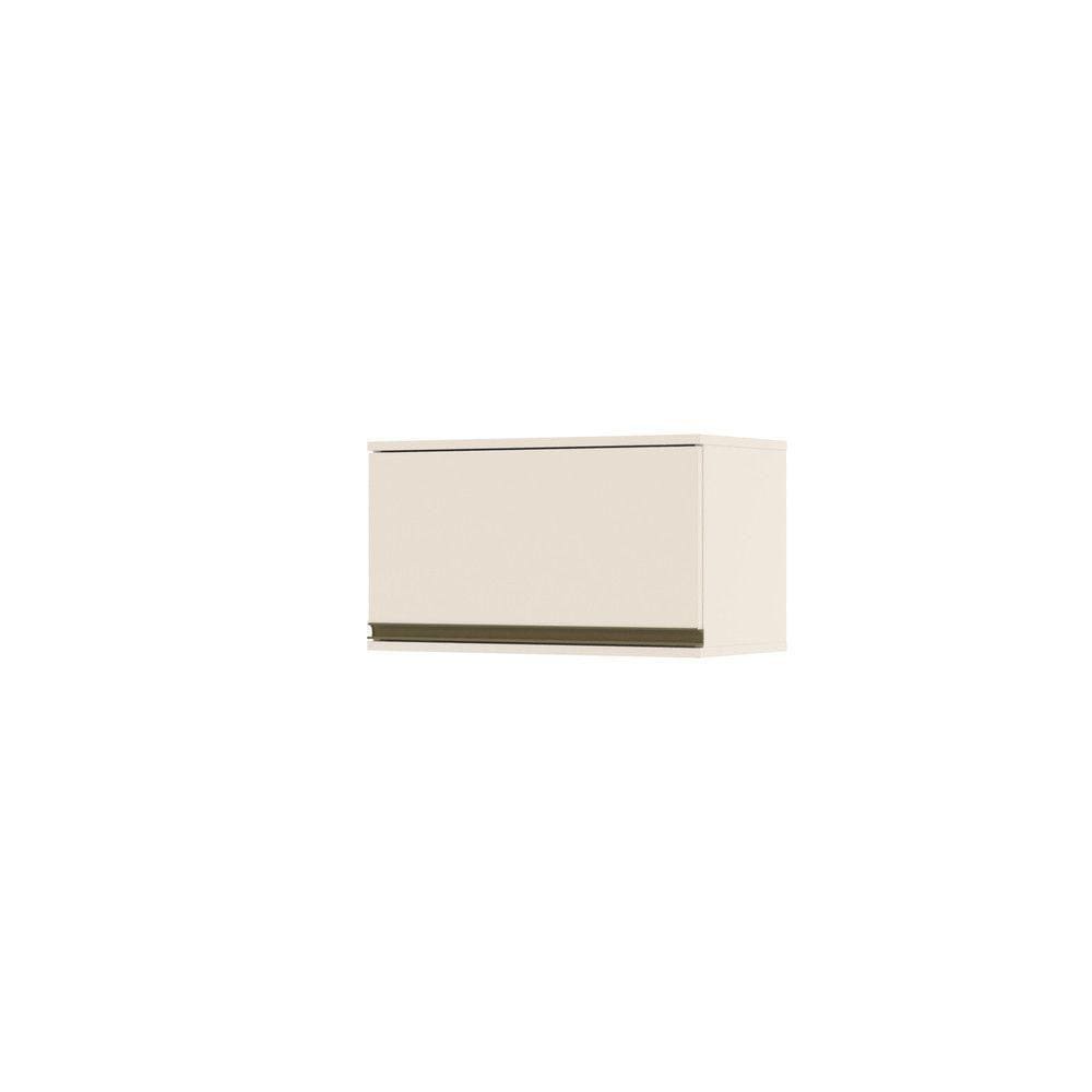 Armário Aéreo De Cozinha 60 Cm 1 Porta Basculante Connect Henn Off White