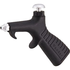 Pistola De Limpeza Ar Plástico Bico Curto Com Botão Pl006 -