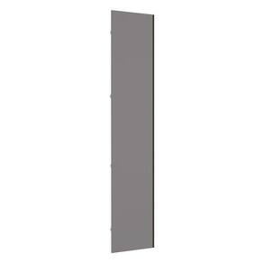 Porta Para Closet Individual 50cm Inox Cinza Puro