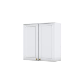 Armário Aéreo 02 Portas 80 Cm Amy Branco Hp Casa 812 Branco Hp