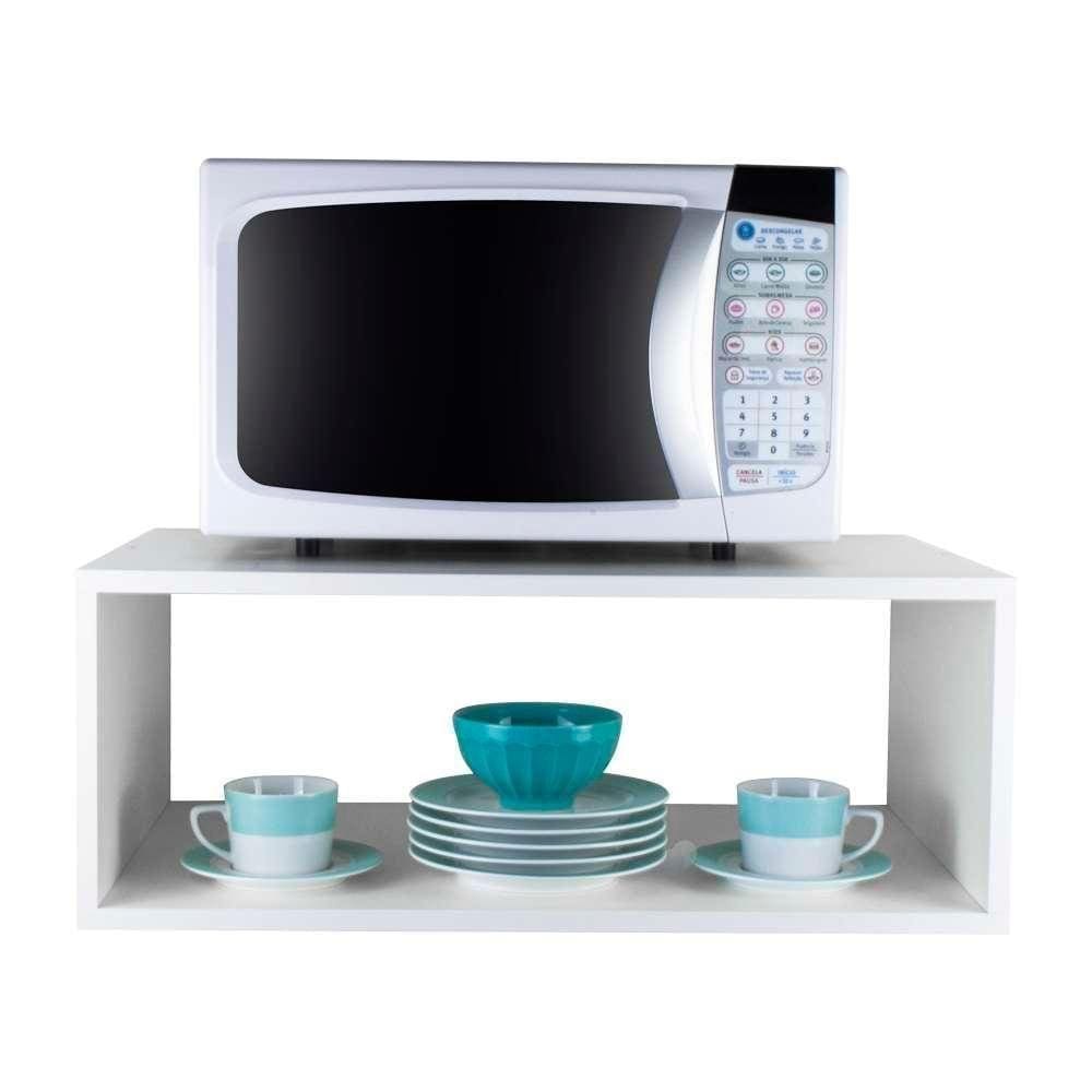 Suporte Para Micro-ondas Forno Elétrico Cozinha Branco 60cm