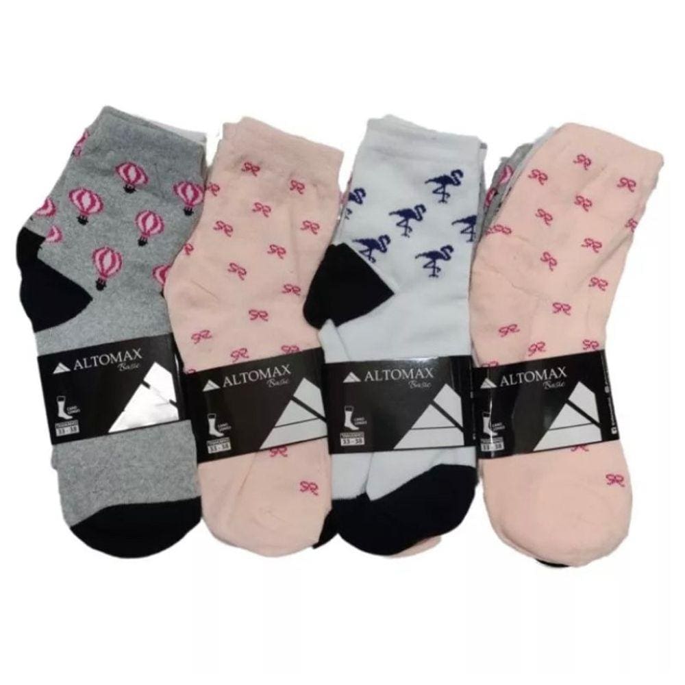15 Pares de Meias Cano Longo - Feminina