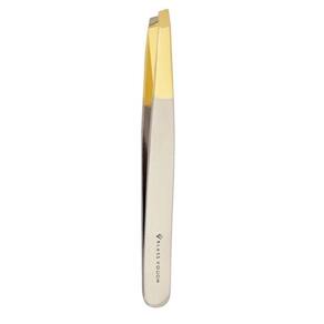Klass Vough Pinça Ponta Chanfrada Dourada Tw-043hg