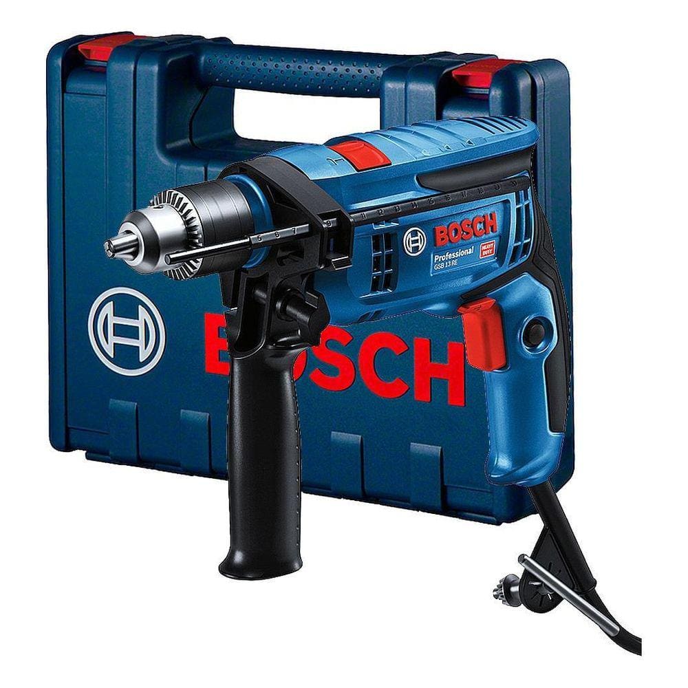 Furadeira De Impacto 1/2 750W Com Maleta Gsb 13 Re Bosch