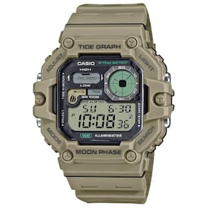 Relógio Casio Ws-1700H-5Avdf Gráfico De Marés