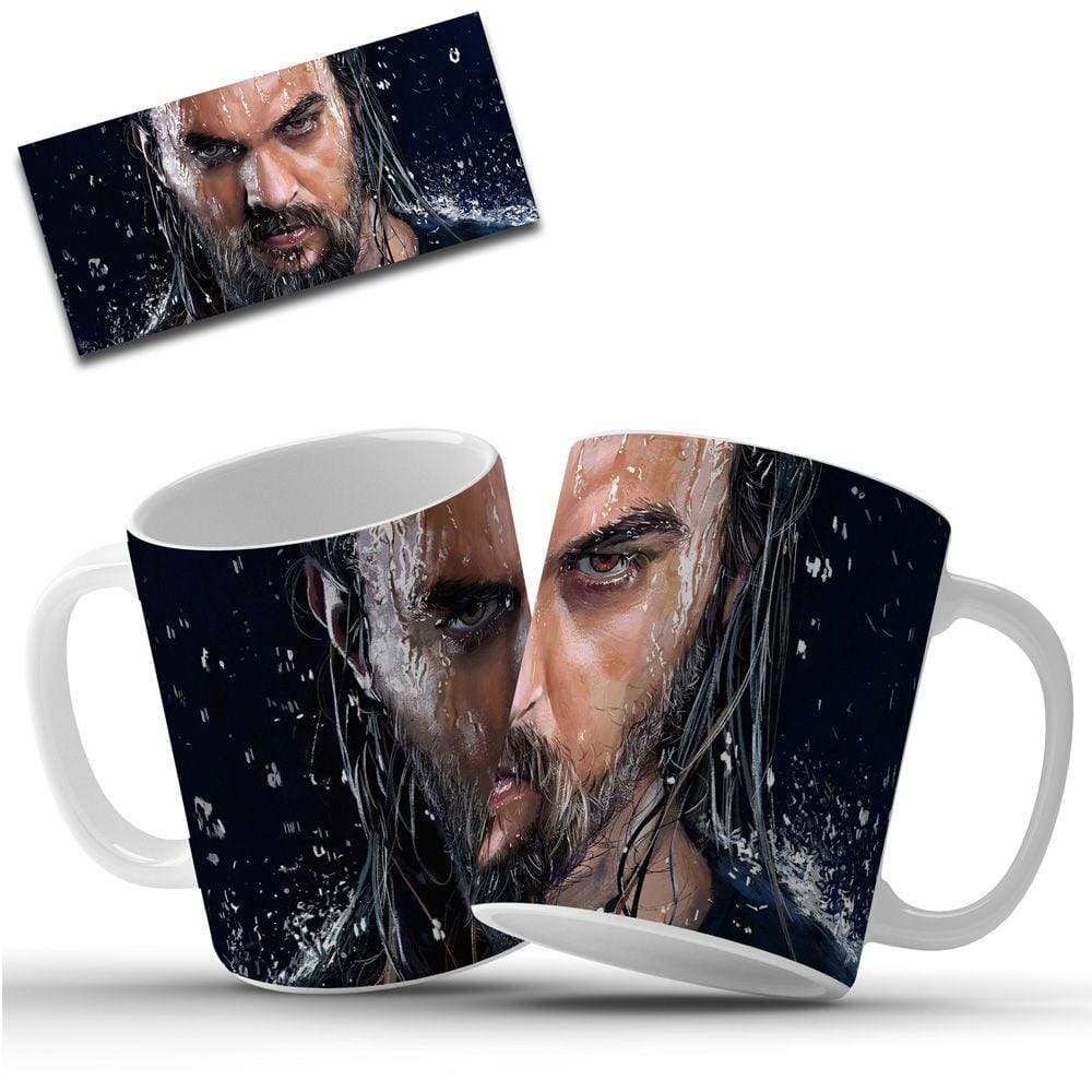 Caneca Aquaman Personalizada em Cerâmica 325ml