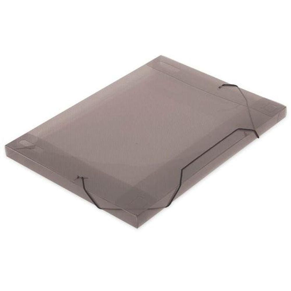 Kit 10 Pastas Aba Elástica Ofício 18MM Fume Soft Polibras 6222
