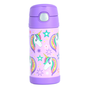 Garrafa Térmica Infantil  Thermos Foogo Kids 355Ml Unicórnio