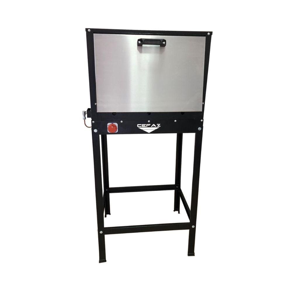 Forno Grande 80 Litros Tampa de Inox com Cavalete Alta Pressão Cefaz
