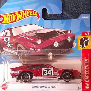 Hot Wheels Daredevils Dimachinni Veloce Hcx57