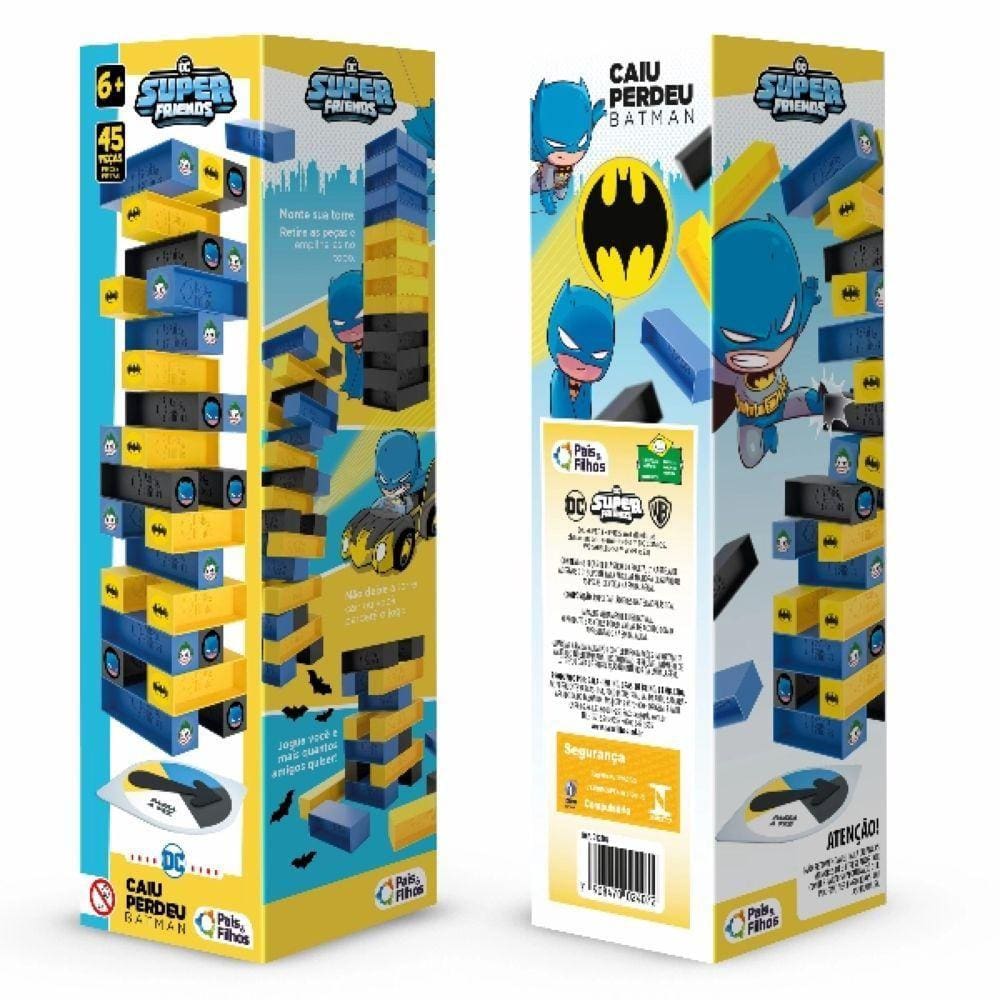 Jogo Caiu Perdeu Batman 45PCS 792407 - Pais E Filhos