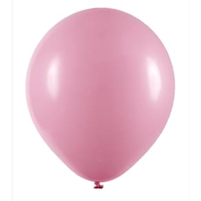 BALÃO LISO - ART-LATEX Nº16 - ROSA - Pacote com 12 unidades