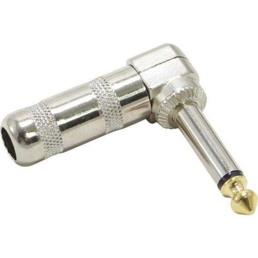 Conector P10 M 90 Mono Gold Datalink - Pct / 10