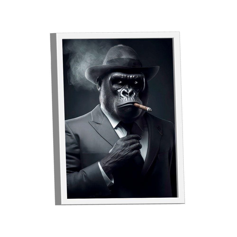 Quadro Monkey Gangstar -- Br Artes