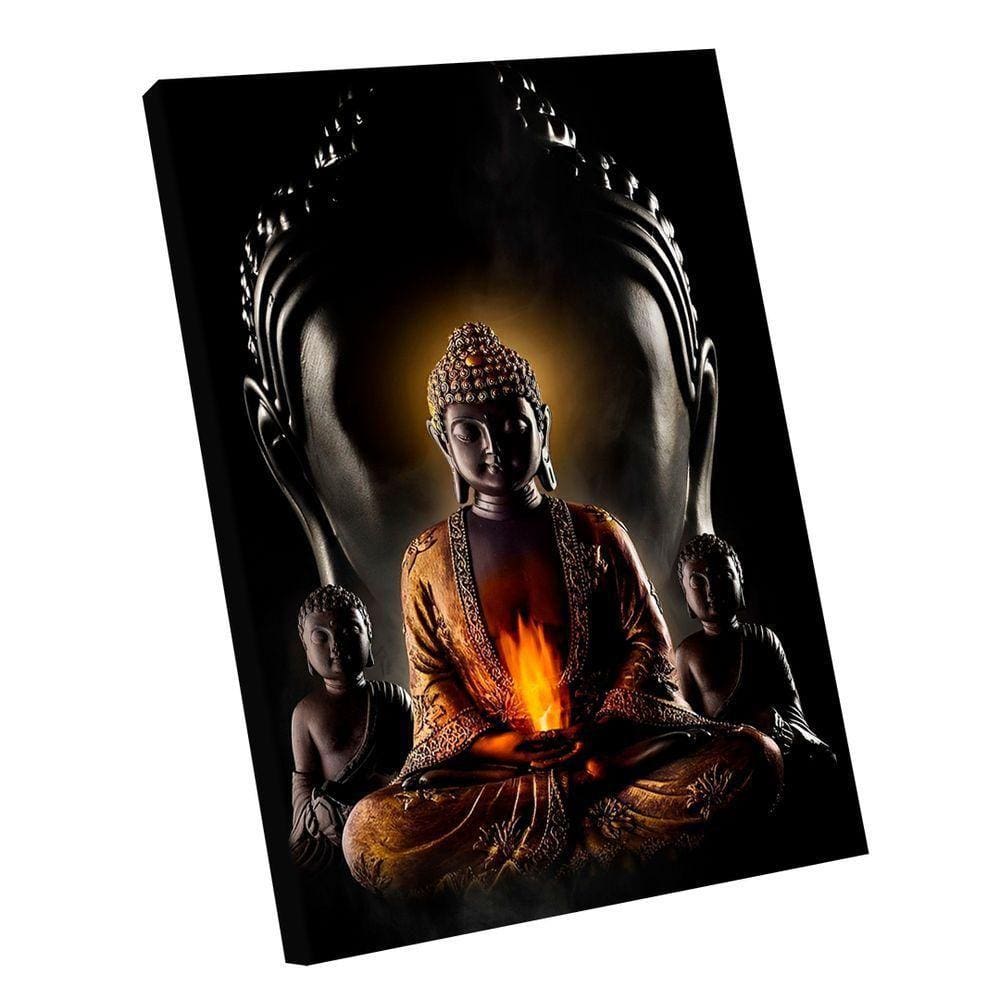 Quadro Buda Fire -- Br Artes