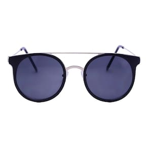 Óculos de Sol Feminino Redondo Gateado Acetato/metal Mackage - Clarrise